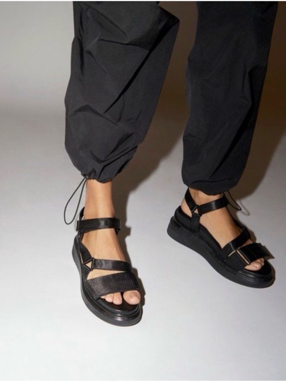Suzanne Rae strappy adjustable platform sandals